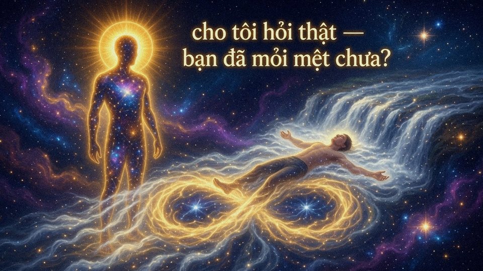 Cho tôi hỏi thật — bạn đã mỏi mệt chưa?